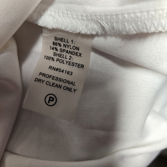 Calvin Klein Elegant White Lace Women's Top Size XL - Picture 4 of 4